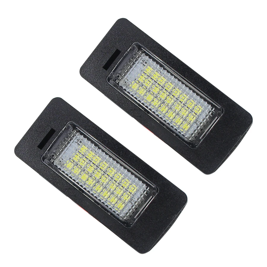 

Pair CanBus Error Free Car LED License Plate Light Number-plate Signal Lamp for Audi A4 B8 A5 S5 Q5 for VW Passat 5D R36 2008