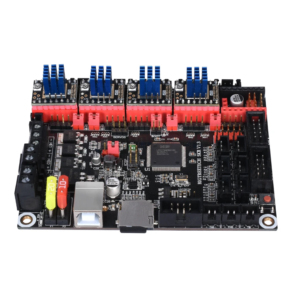 BIGTREETECH TMC2208 V3.0 Драйвер шагового двигателя UART Stepstick VS TMC2130 SPI SKR V1.3 MKS GEN L Ramps 1,4 части для 3D-принтера