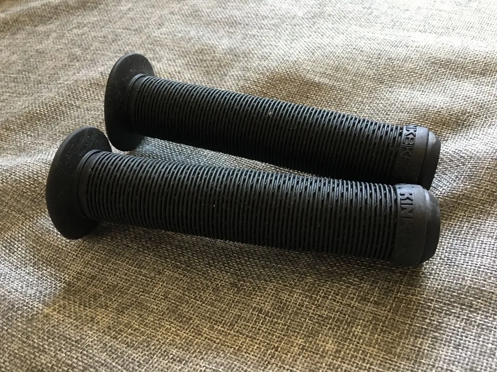 

Kink bmx grips 147mm grip soft rubber MTB FGFS freestyle grips for sale