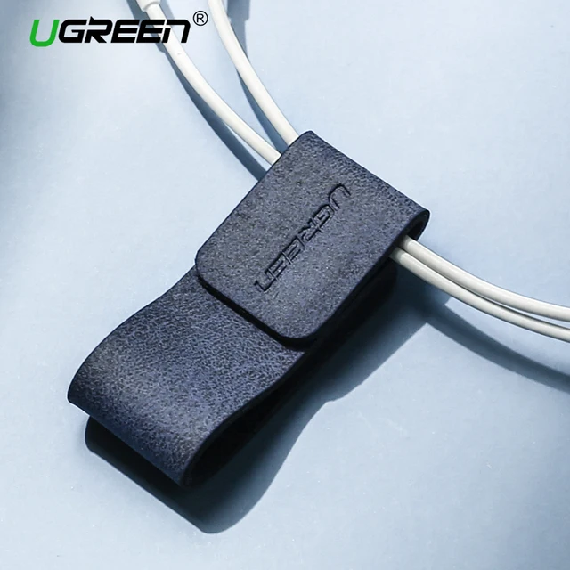 Best Offers Ugreen Cable Organizer Leather Earphone Cable Winder for Earphones USB Cable Management AUX Line Clip Wire Holder Organizer Best Offers Ugreen Cable Organizer Leather Earphone Cable Winder for Earphones USB Cable Management AUX Line Clip Wire Holder Organizer