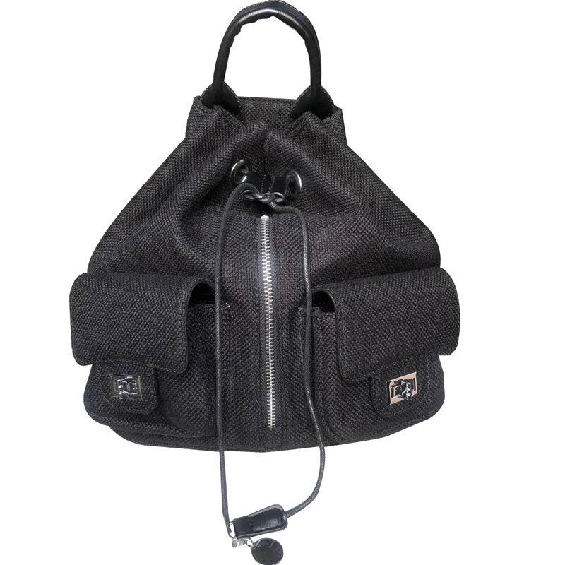 

Caker Brand 2018 Women Wool Backpack Fashion Drawstring 3D school Travel Black Red Grey Backpacks Wholesale Dropshipping