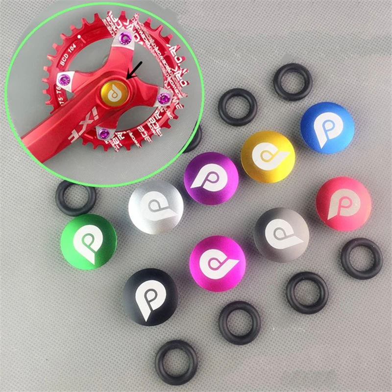 

Litepro hollow chain wheel right crank cap compatible with M610 XT crankset Aluminum Alloy cover Aluminum BMX Road Bike Fitting