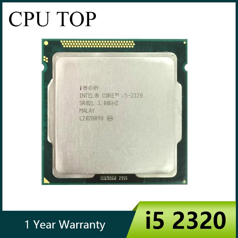 Процессор Intel Core i5 2320 3,0 ГГц 6 Мб кэш-памяти четырехъядерный ЦП процессор SR02L LGA1155