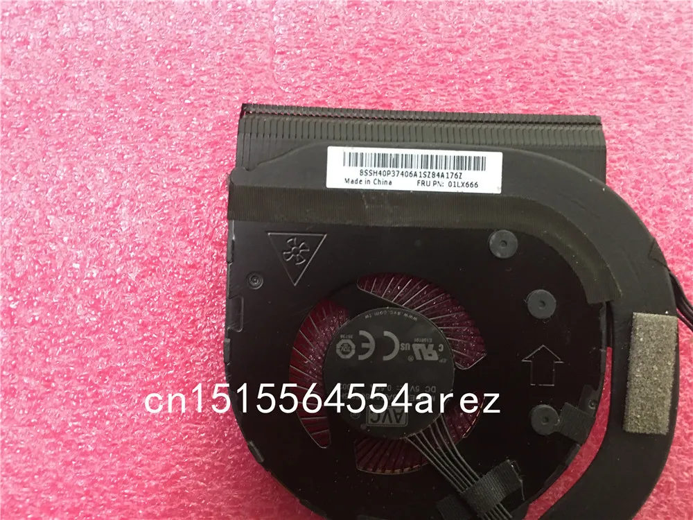 Original para Lenovo Thinkpad X280 Cpu Conjunto do Dissipador de Calor Ventilador Refrigeração Radiador Cooler 01lx666 01lx665 Novo - Imagem 3