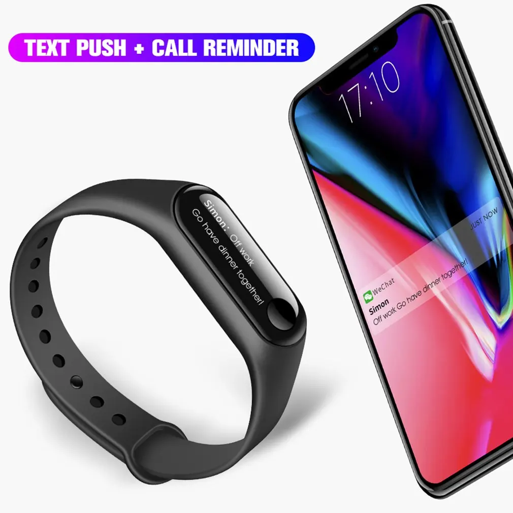 

M3 Smart Bracelet OLED Touch Screen Fitness Tracker Heart Rate Sleep Monitoring Pedometer IP67 Waterproof Smart Watch