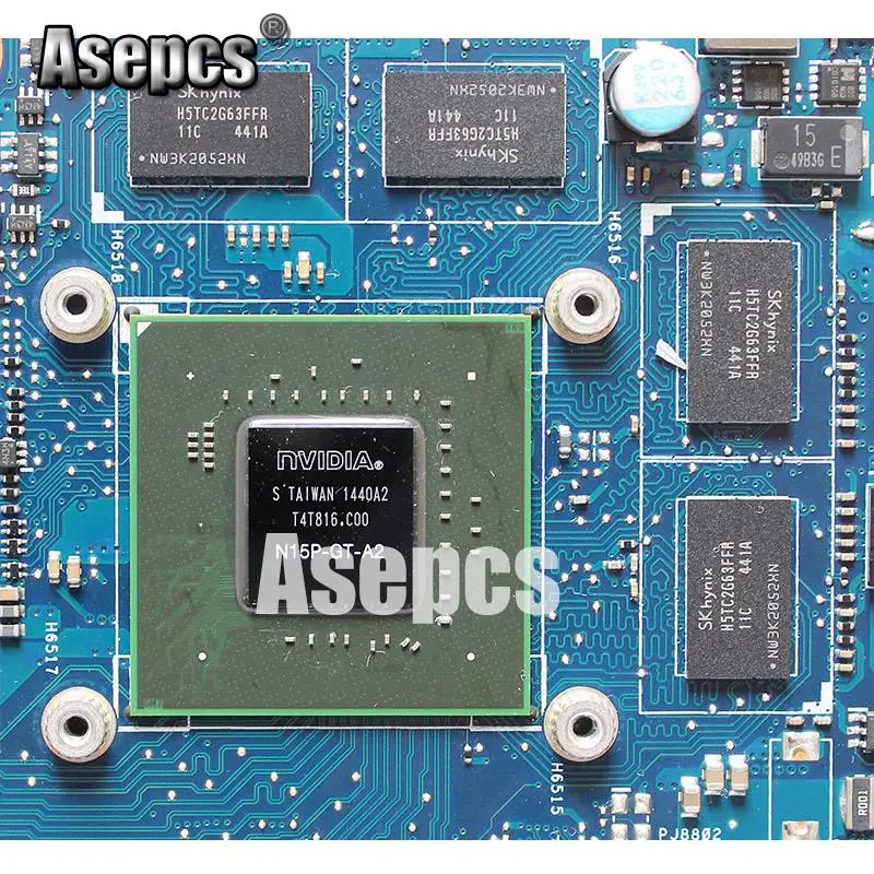 Asepcs N551JM материнская плата для ноутбука ASUS N551JM G551JM N551JW N551J N551 Тесты оригинальная материнская плата I7-4710HQ GTX860M