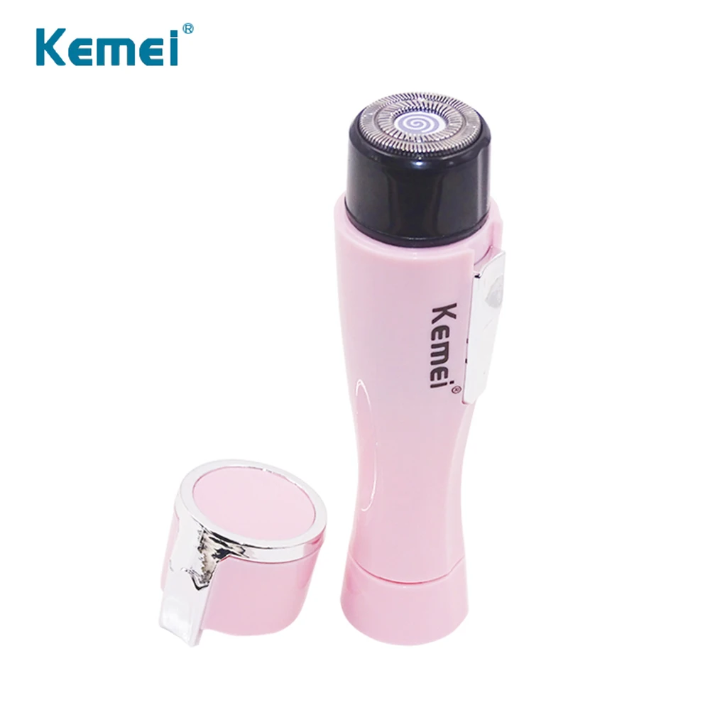 Kemei моющиеся мини-электробритва женский эпилятор Для женщин удаления волос бикини триммер леди приспособление для здоровья и красоты 5