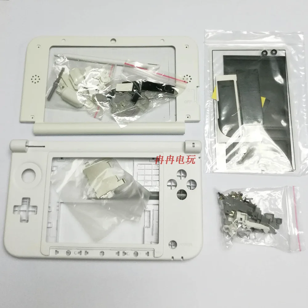 Для 3DS XL/LL Shell белая игровая консоль замена полный корпус чехол с кнопками