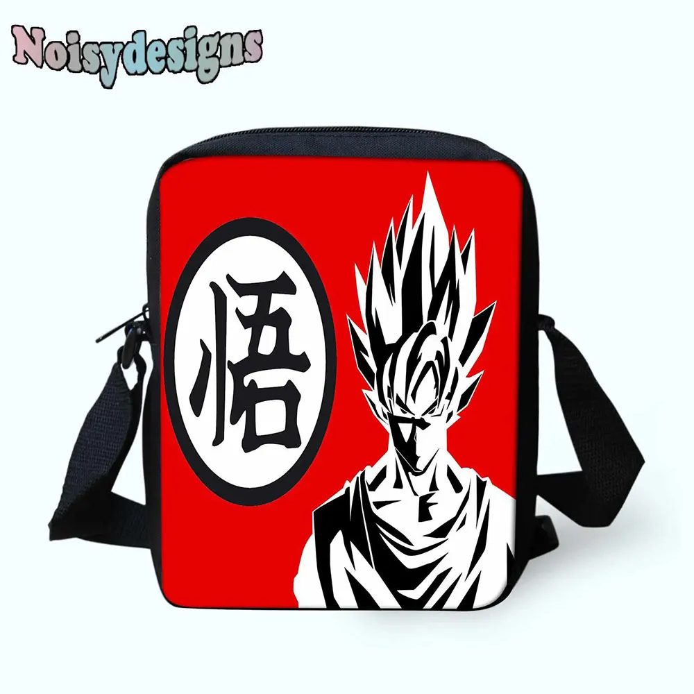 

Mini Children Messenger Bag 3D Anime Dragon Ball Cartoon Printed Crossbody Mochila Kids Schoolbag for Boys Student School Bags