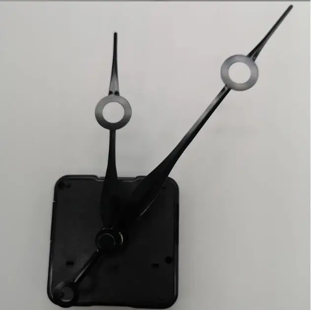 

50pcs/lot wholesale Circle Hands Clock Mechanism DIY Kit Mechanism For Clock Parts Quartz Wall Clock Movement with hook
