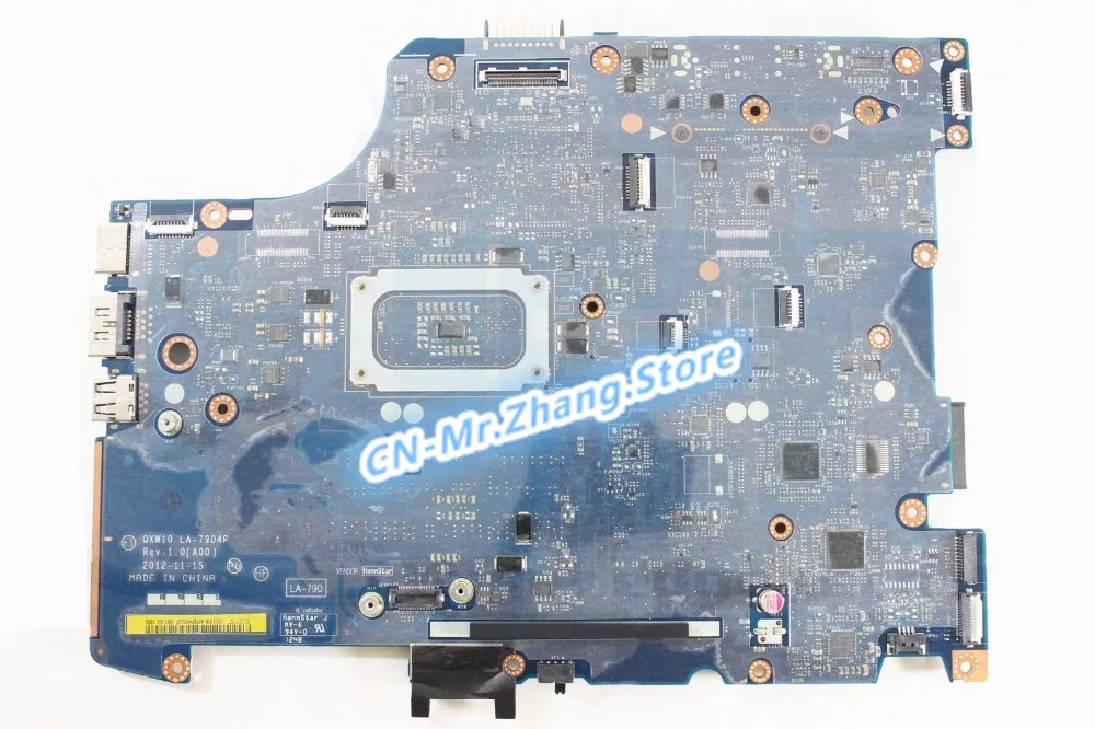 SHELI لديل خط العرض E5530 اللوحة المحمول 5KP1Y 05KP1Y CN-05KP1Y LA-7904P DDR3 اختبار 100% جيدة