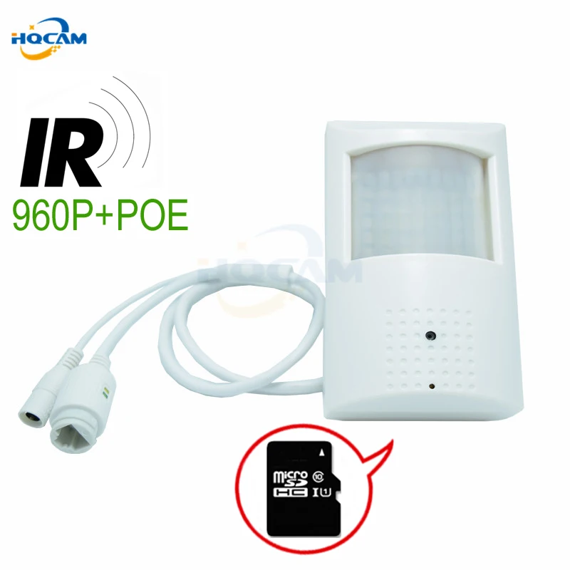 Мини IP камера HQCAM POE 960P с функцией ночного видения|ip camera indoor|ip cameracamera ip |