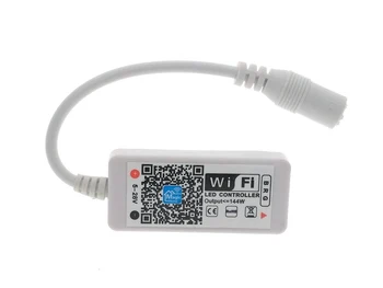 

Mini LED WIFI Smart RGB Controller For RGB LED Strip Light DC 12V Phone App Control Dimmer Dimmable
