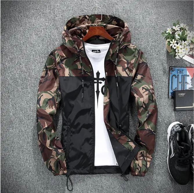 jackets men camo jacket windbreaker jaqueta masculina mens camouflage jackets
