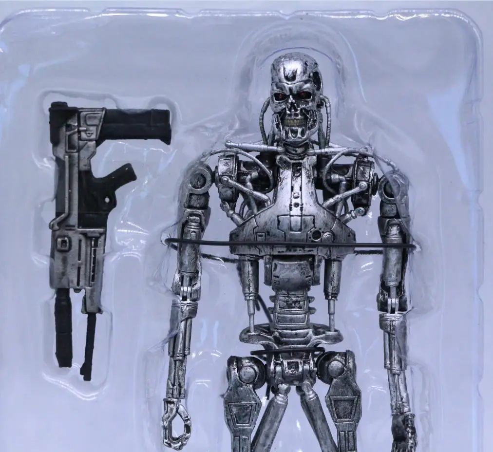 NECA фильм Терминатор T800T1000 эндоскелет ПВХ экшн фигурка Коллекционная модель