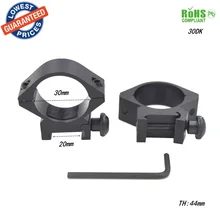 1Pair 30DK Tactical 30mm ring Picatinny for Flashlight rifle scope Flashlight Gun Mount weaver mount rifle scope mount
