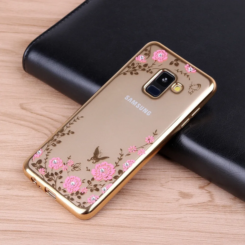 Garden Series TPU Soft Case for Samsung Galaxy Note 9 A9 A8 A6 Plus 2018 J2 J3 J4 J6 J8 S9 J7 Prime 2 Neo |