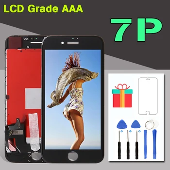 

AAA Qualtiy Display Touch Screen Digitizer for iPhone 7+Plus Assembly Replacement Factory LCD Wholesale All Tested No Dead Pixel