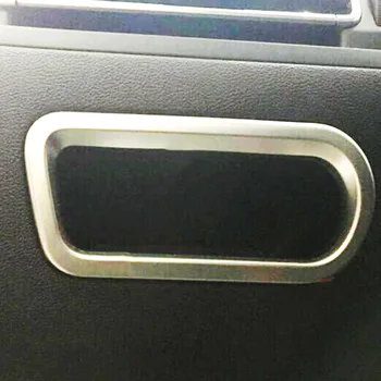 

Trim Car Decoration Stickers Accessories Shell ABS Matte for Citroen C4 2016 Car Front Left Storage Box Frame Cover