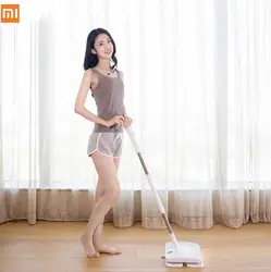 Xiaomi SWDK Беспроводная портативная электрическая швабра Моечные машины для пола со светом и встроенной батареей 2000 мАч с Mops DC 12 V