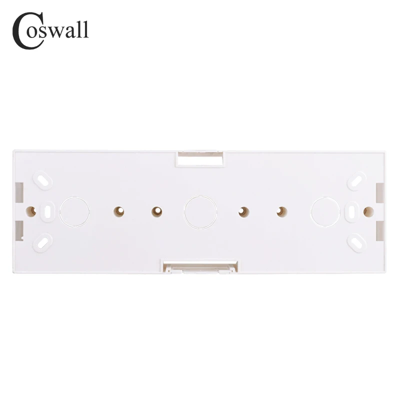 Внешняя Монтажная коробка Coswall 258 мм * 86 34 для тройных выключателей или розеток