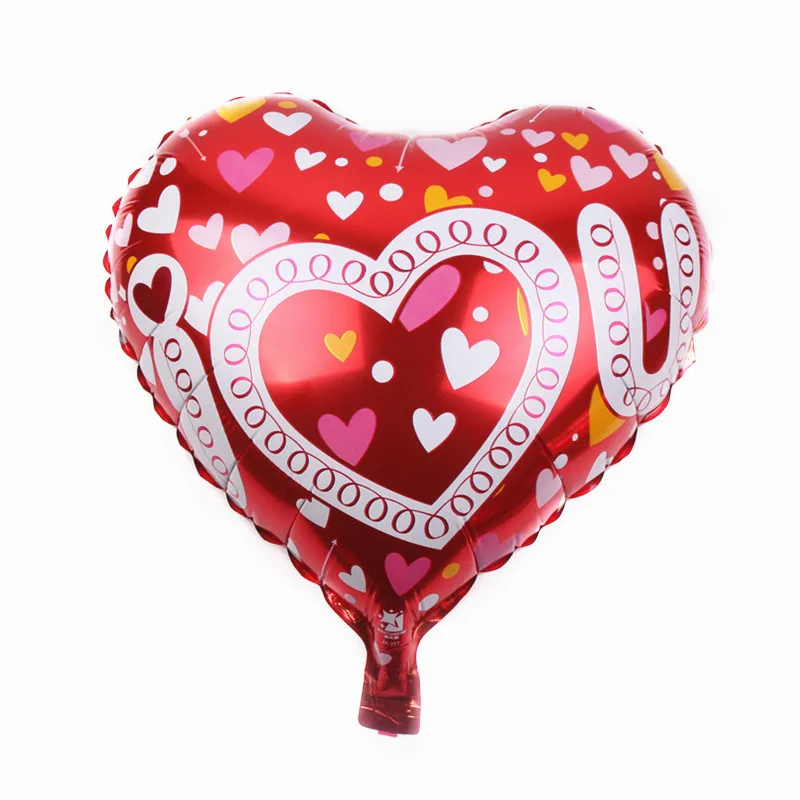 Hdbfh Новинка 18-дюймовые Любовь серии из алюминия ко Дню Святого Валентина исповедь свадебные шары для украшения - Цвет: Figure balloon