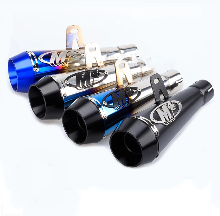 

51mm Motorcycle Exhaust Muffler Pipe Large Displacement Modified Pipe For Yamaha R6 For Kawasaki For Honda CBR1000