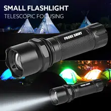 MA 21 Shining Fast Shipping LED Light 5000LM CREE Q5 AAA 3 Modes ZOOMABLE LED Flashlight Torch Super Bright