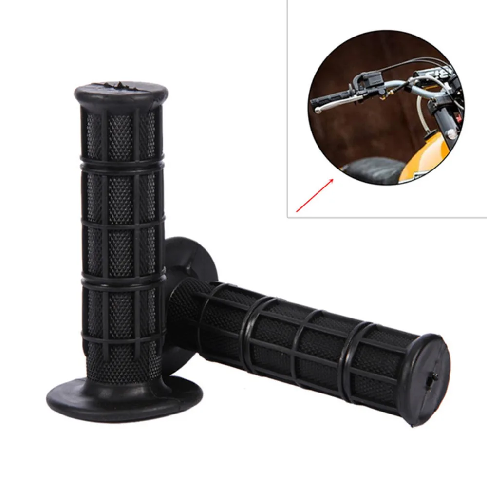 22mm 7/8" Universal Rubber Handle bar Hand Grips For CRF YZF WRF KXF KLX RMZ Pit Dirt Bike Motorcycle Enduro MX Offroad | Автомобили и