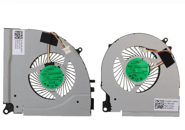 Набор 2 шт. новый для DELL Inspiron I5 Ins15 7000 7557 7559 DP/N 0RJX5N 04X5CY AB08505HX090B00 AB09005HX090B00 CPU GPU