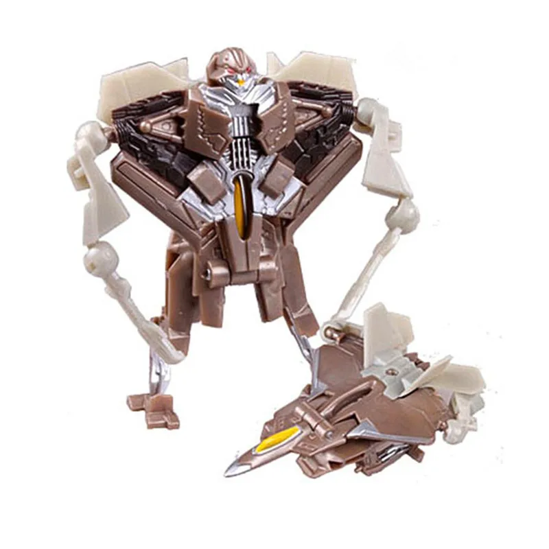 7 Pcs/set New Arrival Mini Classic Transformation Plastic Robot Cars Action & Toy Figures Kids Education Toy Xmas Gifts