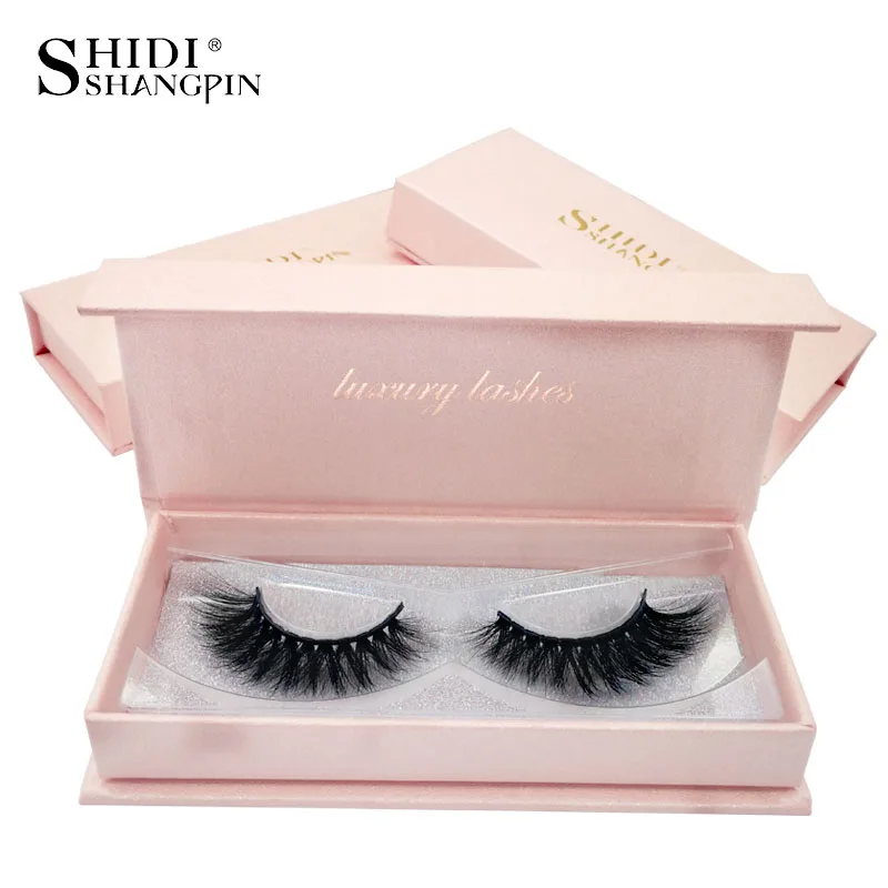 

SHIDISHANGPIN 1 Pair mink eyelashes natural long makeup false eyelashes 3d mink lashes hand made eyelash extension faux cils