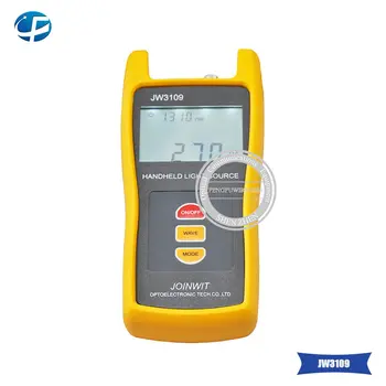 

best selling JW3109 Single mode 1310/1550nm Fiber Optical Light Source tester Handheld,with FC/SC/ST/LC Connector