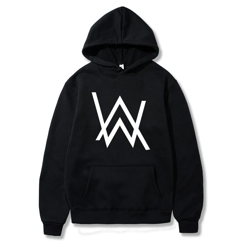

2019 Winter Fleece Sweatshirt Alan Walker Faded Hoodie Men Sign Printing Hip hop Rock Star sweatshirt Fleece Band Hoodies Men