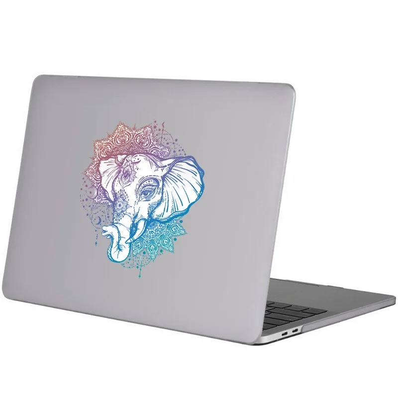 Мандала Индийский Слон Ганеш Бог наклейка для ноутбука Macbook Наклейка Pro Air retina 11 12 13 15 дюймов винил Mac поверхность книга кожи