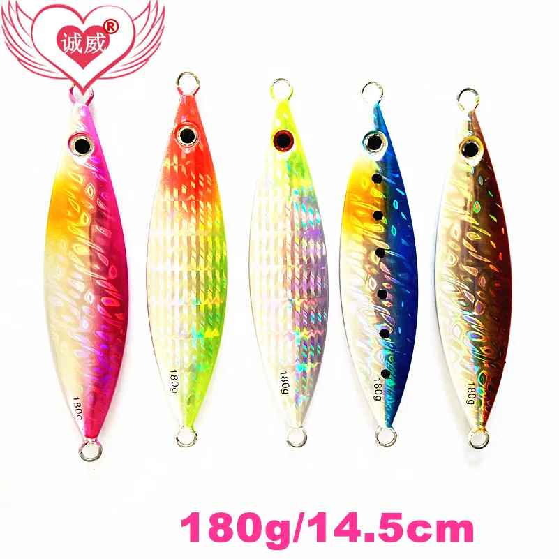 

Direct manufacturers to accept orders weihai fishing tackle slow jigging fishing lures 180g
