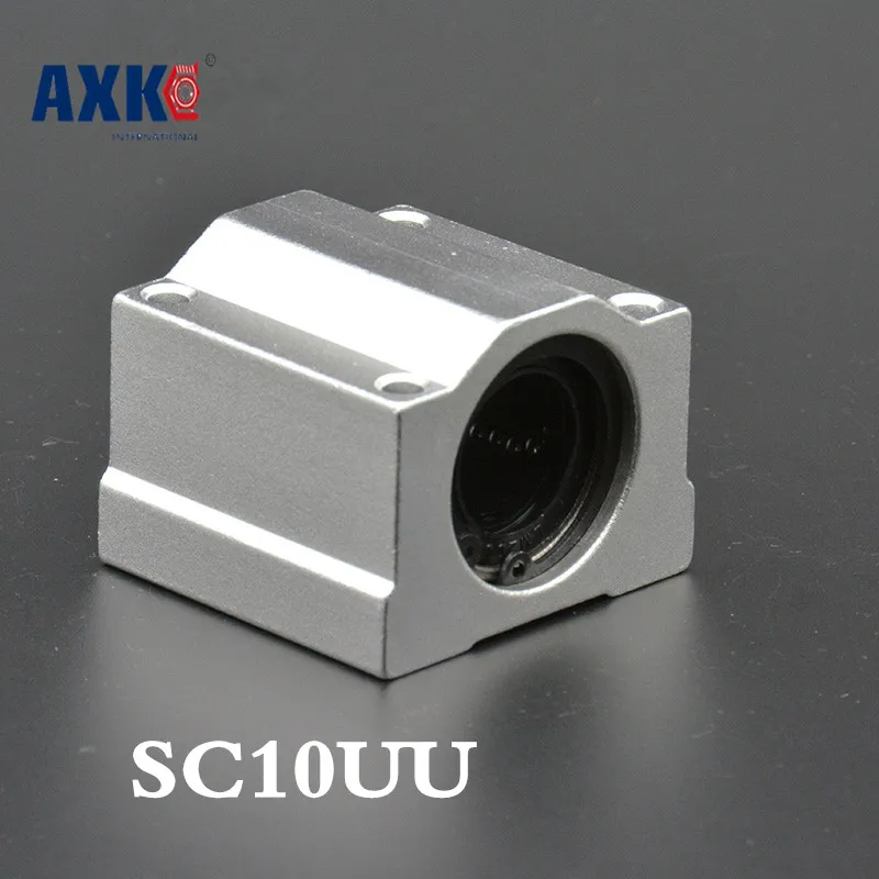 

2023 New Free Shipping 4pcs Sc10uu Scs10uu Linear Motion Ball Bearings Slide Block Bushing For 10mm Shaft Guide Rail Cnc Parts