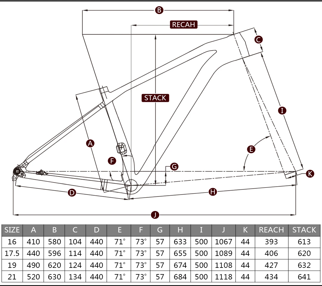 Best WINSPACE FLY 29er MTB bike frame carbon fiber bicycle frame carbon XC frame 1160g 5