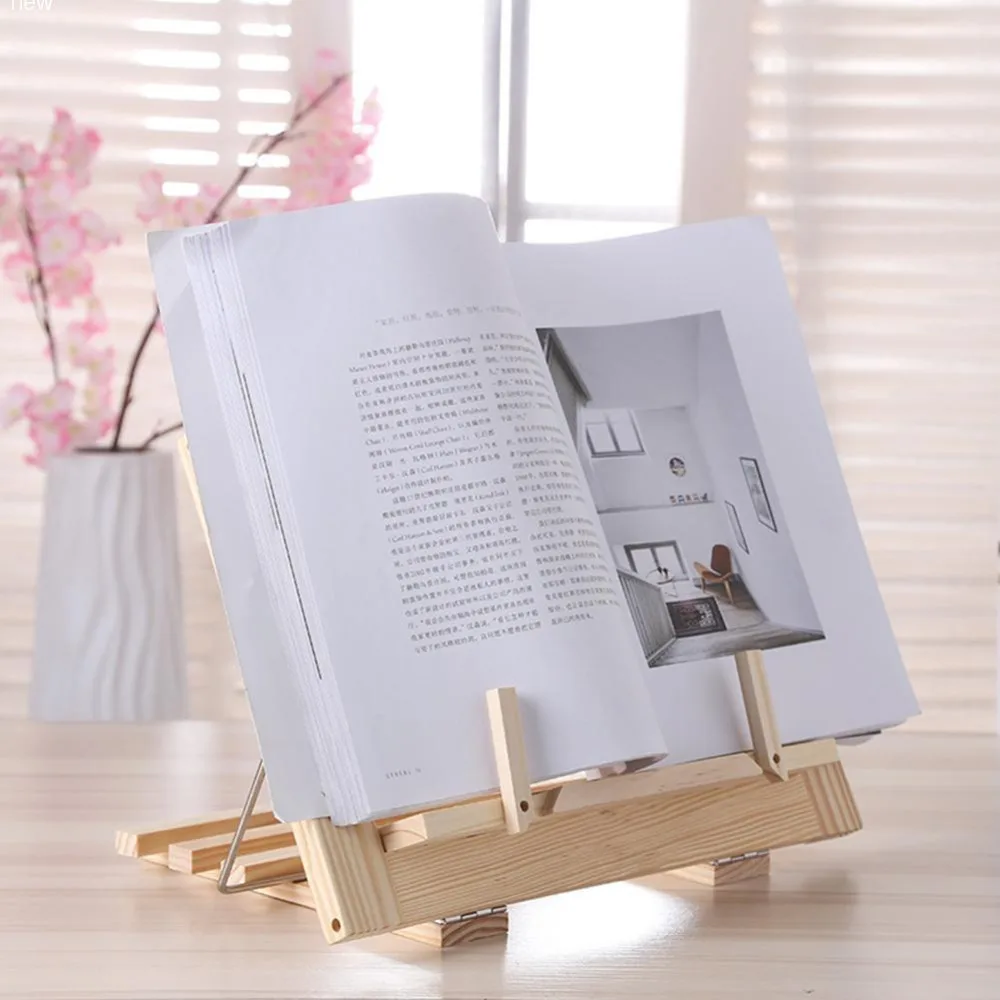 Очень большой деревянный Настольный мольберт Bookrack & Подставка для поваренной