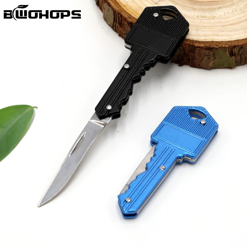 

2019 New Keychain Knife Self-defense Folding Blade Mini Hidden Outdoor Camping Portable Survival Tactical Multifunctional Tool