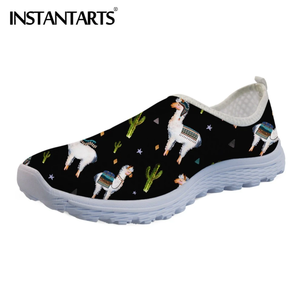 llama print shoes