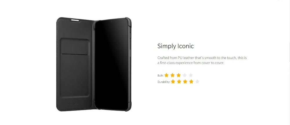 Оригинальный чехол OnePlus 6 T с откидной крышкой, черный чехол из искусственной кожи, пять откидных крышек, умный режим сна, крышка защитный