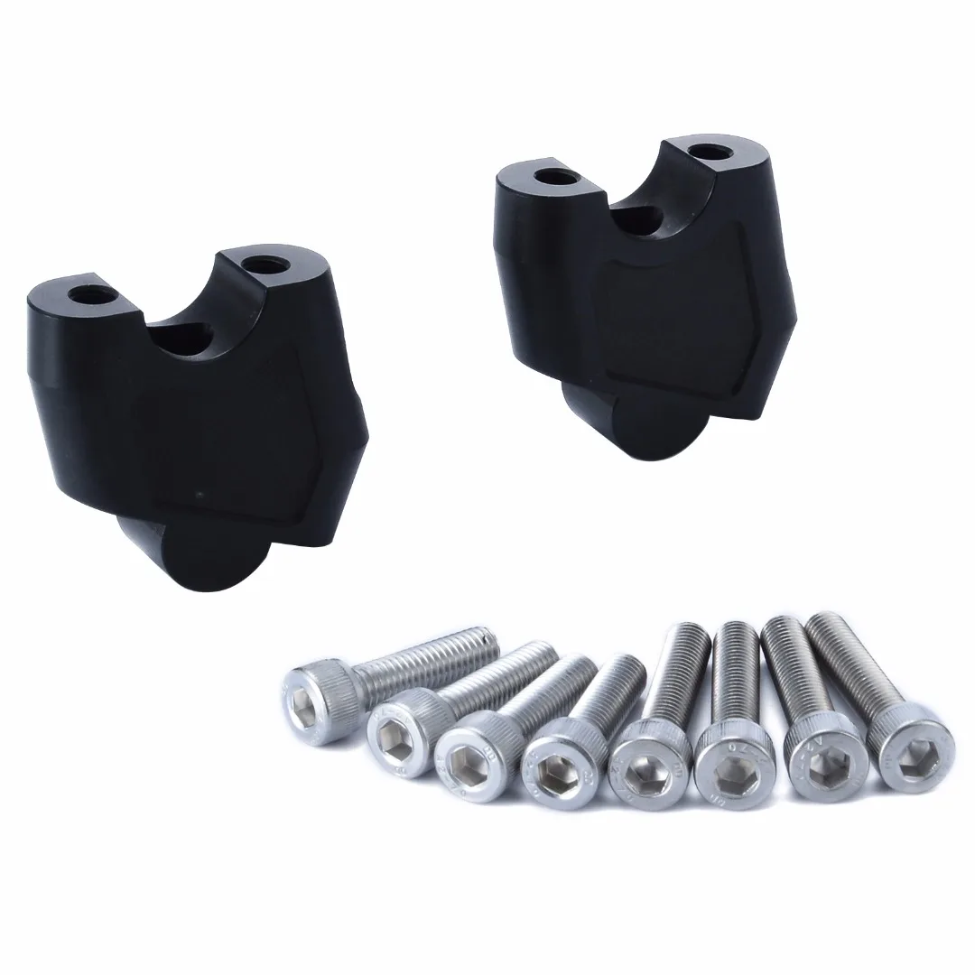 

Mayitr 1Pair CNC Machining Motorcycle Handlebar Riser Stainless Stell Bolts For Honda NC700X/S NC750X CB500X 12-17