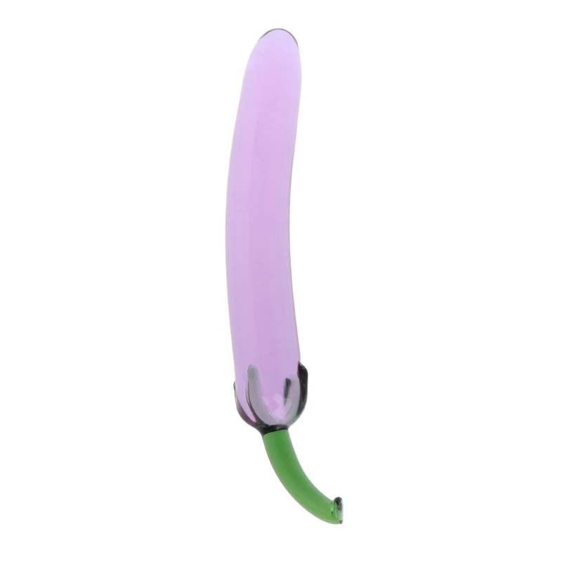 Cute Fruit Glass Crystal G Spot Jelly font b Dildos b font Game Penis Anal Sex