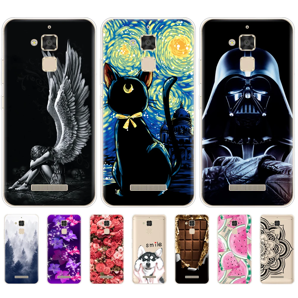 

For ASUS Zenfone 3 MAX ZC520TL Case Cover 5.2" Back on FOR Zenfone 3 MAX ZC520TL Soft TPU Silicon Phone case Fundas coque bumper