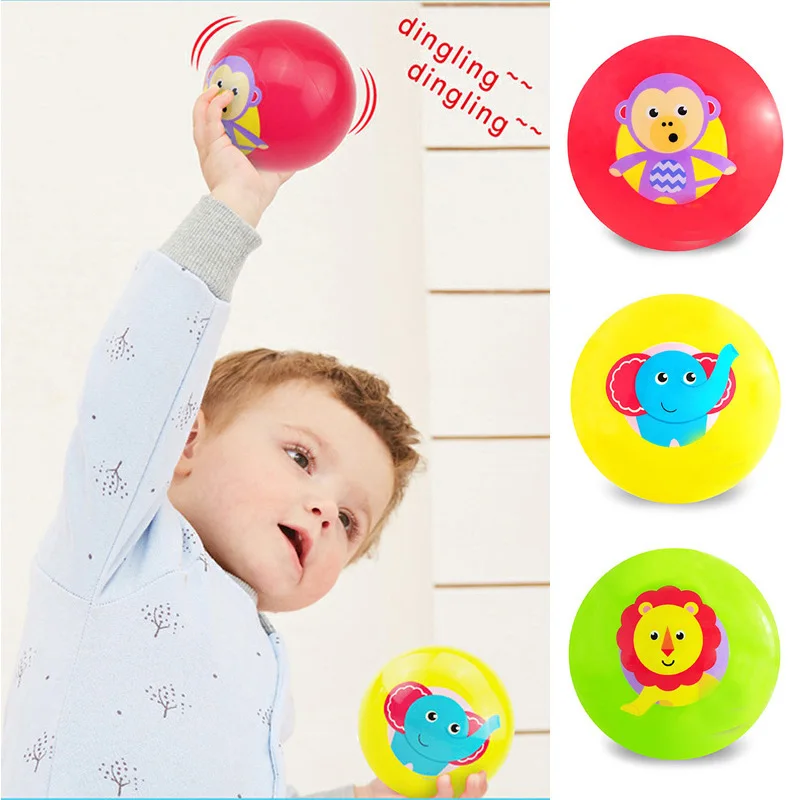 Baby Rattle Ball Toys Cartoon Animal Educational Toys For Kid Newborn