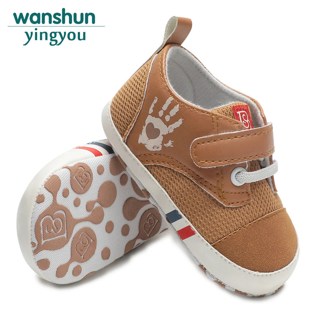 infant boy crib shoes