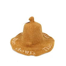 Дети Открытый Повседневное милый ведро Шапки колокольчатая с буквенным принтом шляпа-ведерко кепки для маленьких девочек осень-зима новое поступление