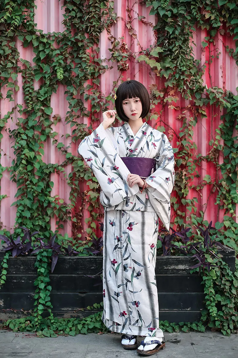 

Ladies Dress in Cotton Print Kimono Set