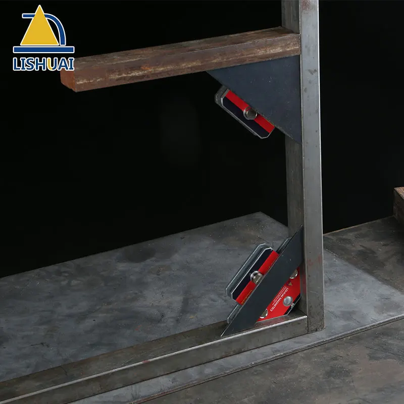 Billige Neue Artikel Zwei pcs Pack Arrow Magnetic Schweißen Clamp NdFeB Magnet Schweißen Halter Für Dreidimensionale Schweiß Kleine Größe